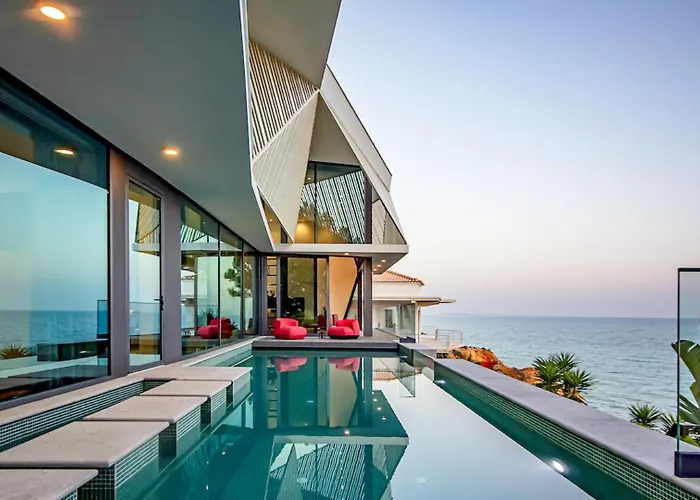 빌라 Algarve For Contemporary Design & Sea Views *